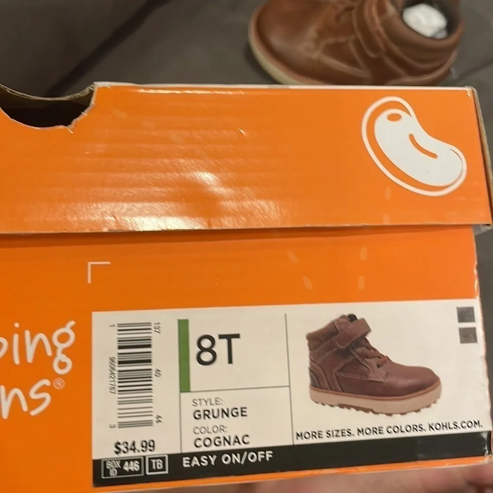 NIB JUMPING BEANS TODDLE SHOES SIZE 8t​​​​​​​​​